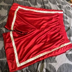 Red Nike Basketball shorts